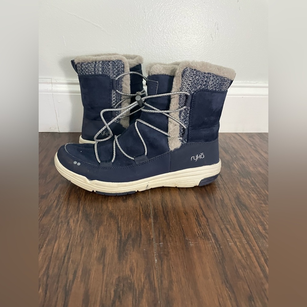 Ryka waterproof suborned navy blazer outdoor women’s boots